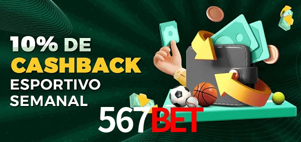 10% de bônus de cashback na 567Bet